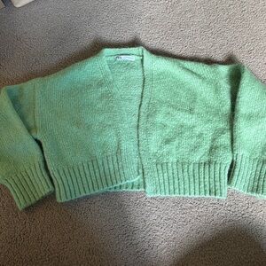 Zara Mint Green Knit Sweater